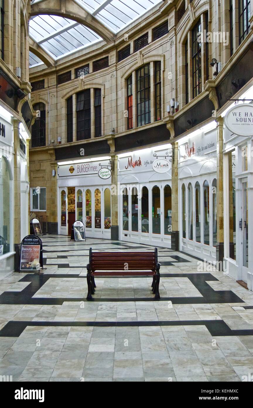 Shops in Royal Arcade shopping centre, Worthing, UK Stock Photo Alamy