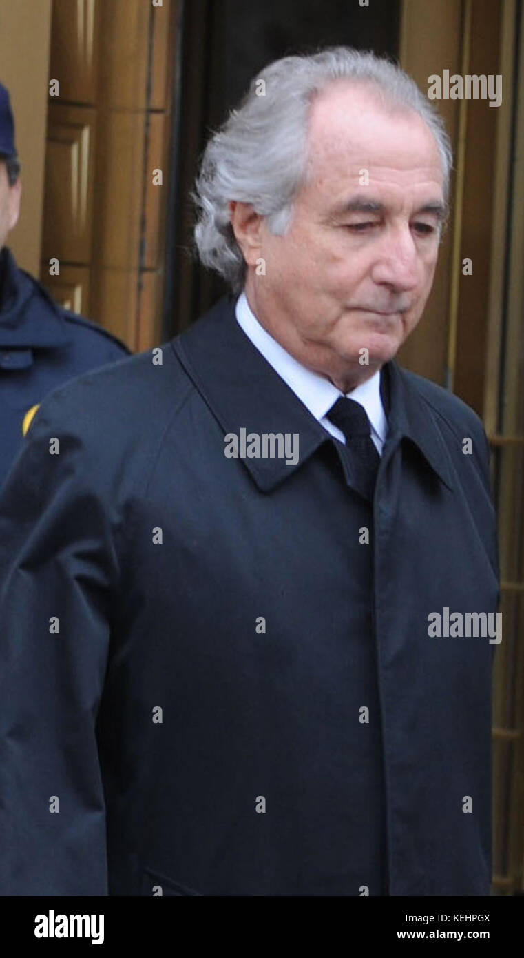 Bernie madoff hi-res stock photography and images - Alamy