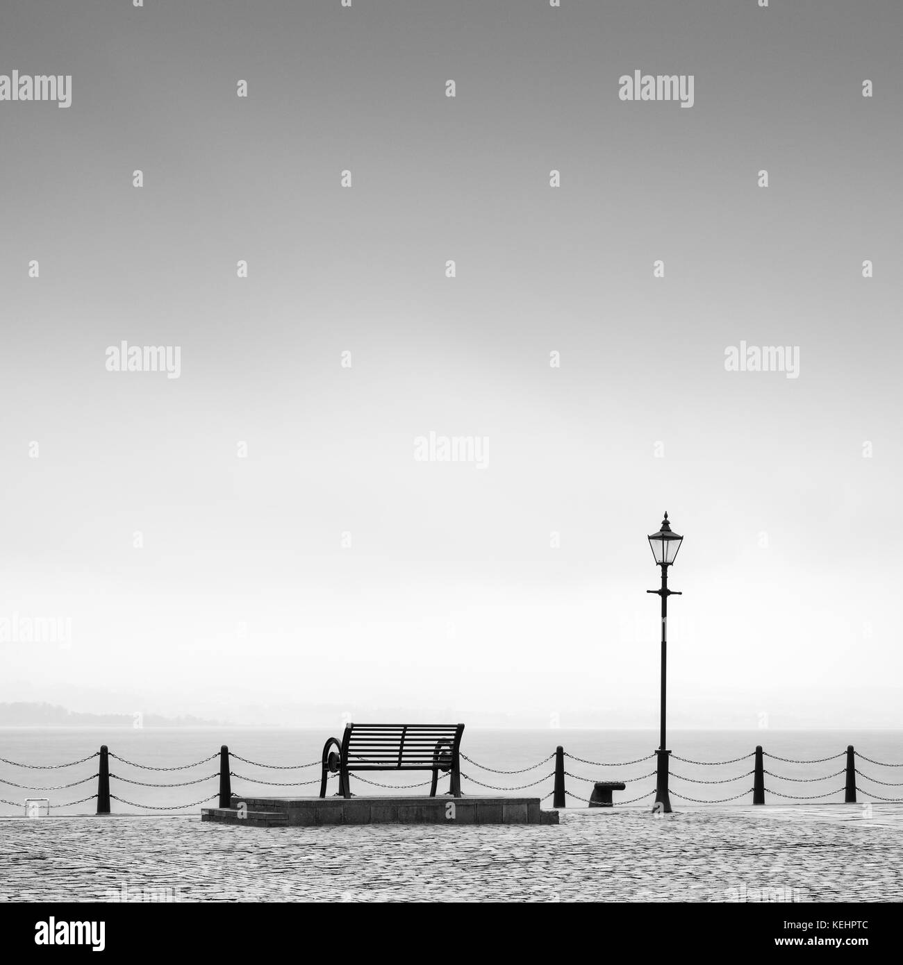 Lamp post silhouette Black and White Stock Photos & Images - Alamy