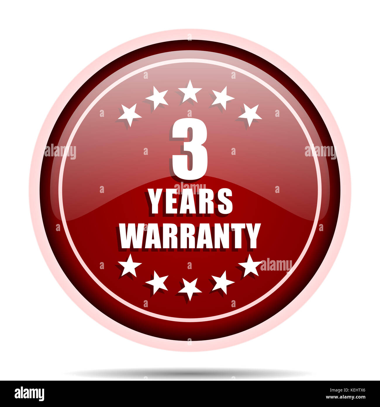 Year warranty icon internet button hi-res stock photography and images ...