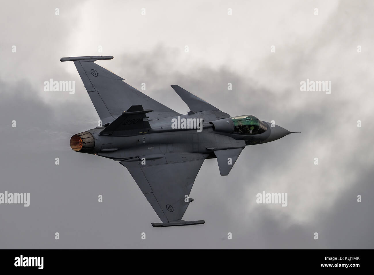 The Saab JAS 39 Gripen is a Swedish built multirole fighter. In service  with the Swedish, Hungarian,Thai, South African and Czech airforces Stock  Photo - Alamy