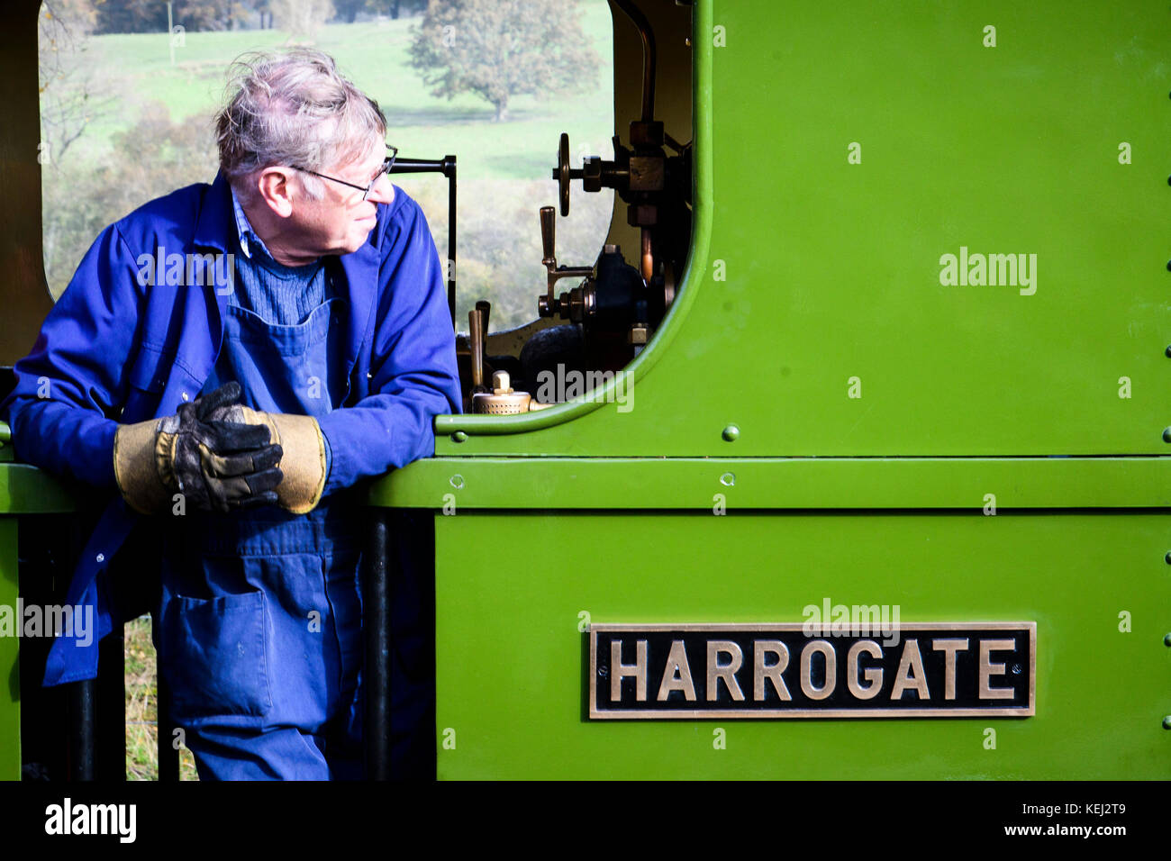 Stock Photo -  South Tynedale Railway is a preserved, 2 ft (610 mm) narrow gauge heritage railway in Northern England and is England's highest narrow gauge railway.  © Hugh Peterswald/Alamy Stock Photo