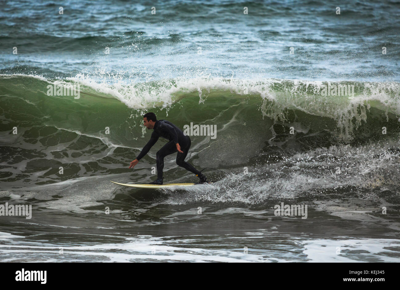 California Surfer Stock Photo