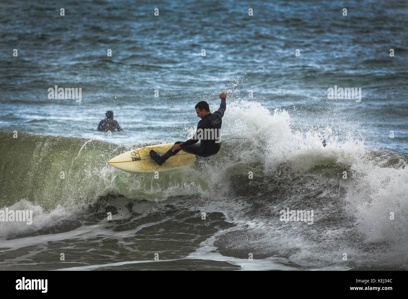 California Surfer Stock Photo