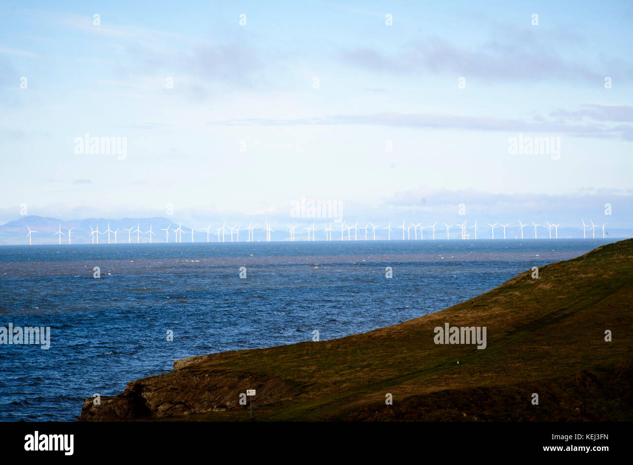 Stock Photo - Robin Rigg East and West Wind Farms are the first ...