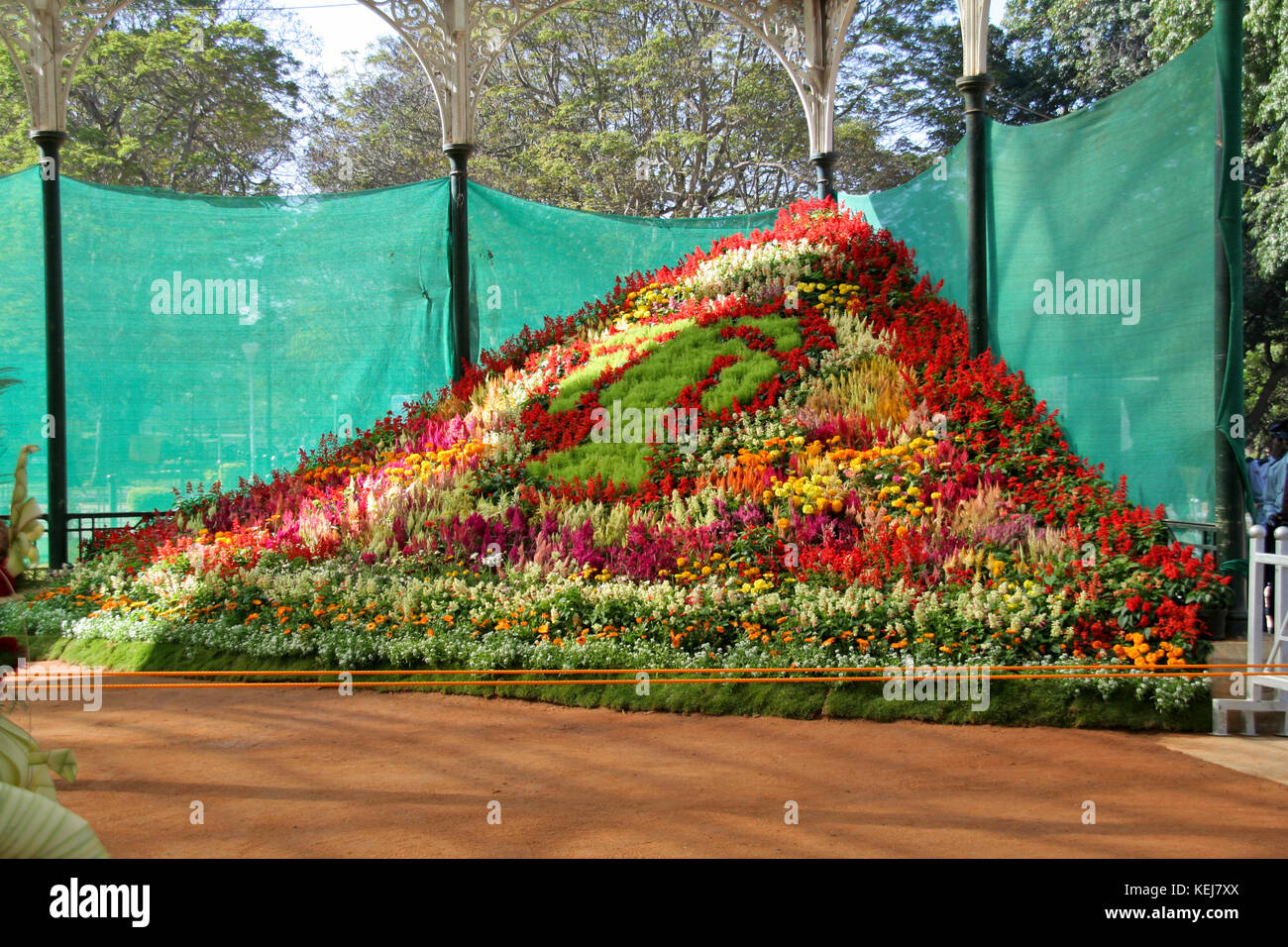 Republic Day Horticultural Show at Lalbagh Botanical Garden, Bangalore