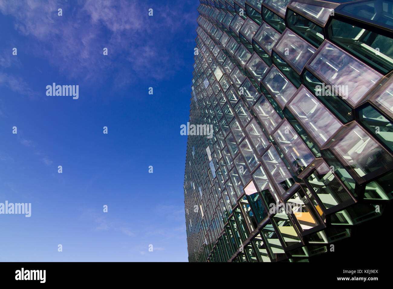 Harpa is a concert hall and conference centre in Reykjavík, Iceland. The opening concert was held on May 4, 2011.  Harpa was designed by the Danish fi Stock Photo