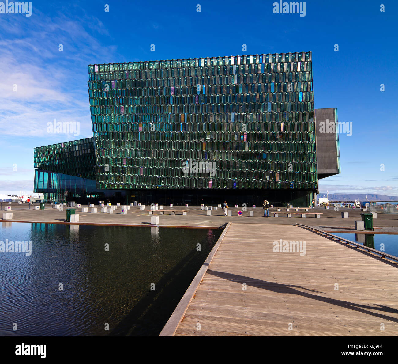 Harpa is a concert hall and conference centre in Reykjavík, Iceland. The opening concert was held on May 4, 2011.  Harpa was designed by the Danish fi Stock Photo