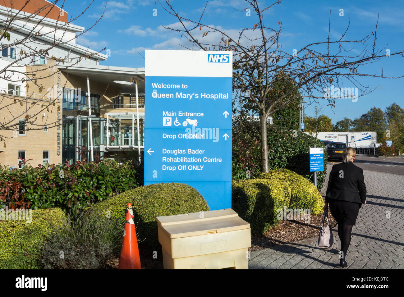 Exterior of Queen Mary's Hospital, Roehampton, LOndon, UK Stock Photo