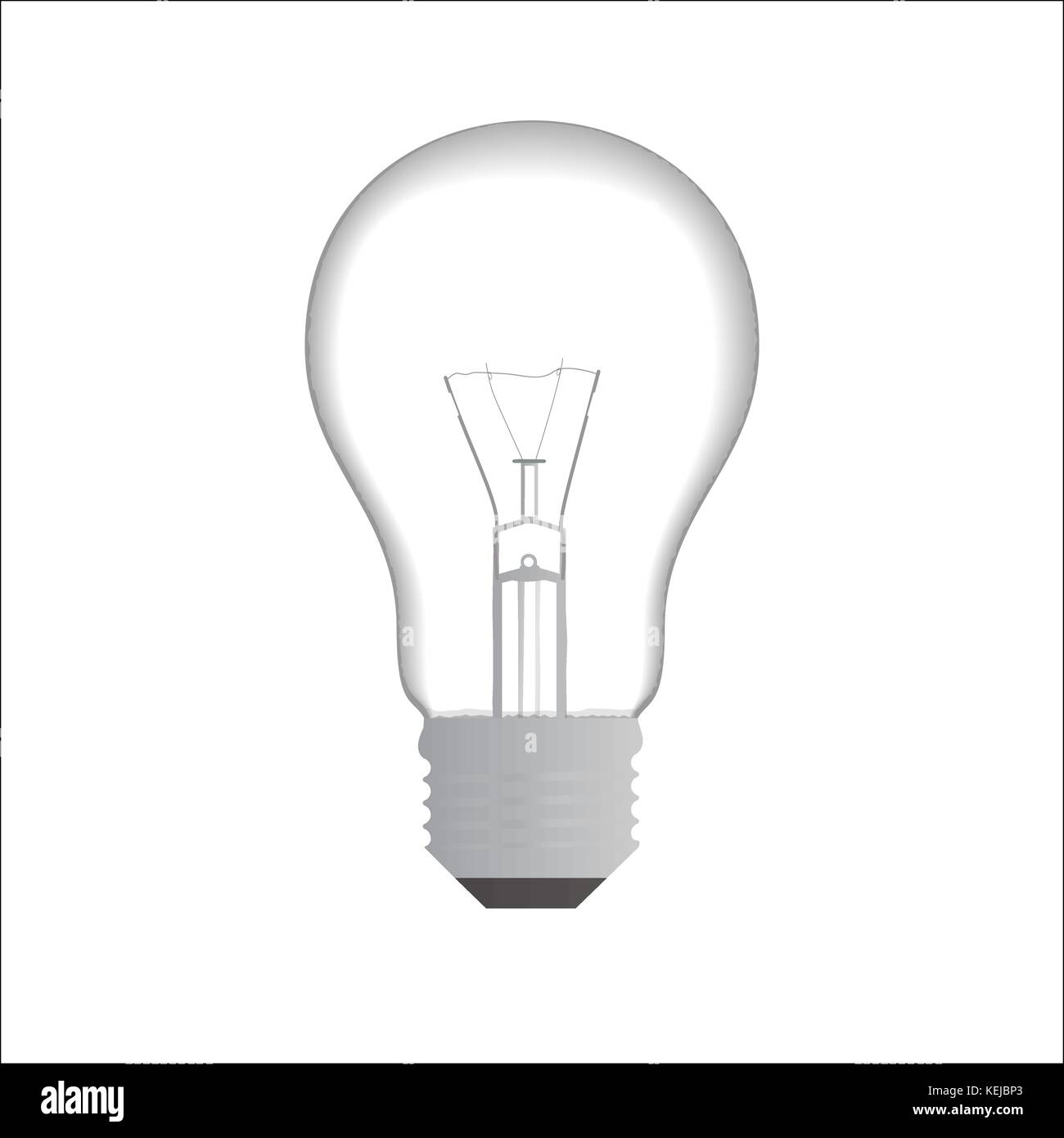 electric bulb on the white background Stock Vector Image & Art Alamy