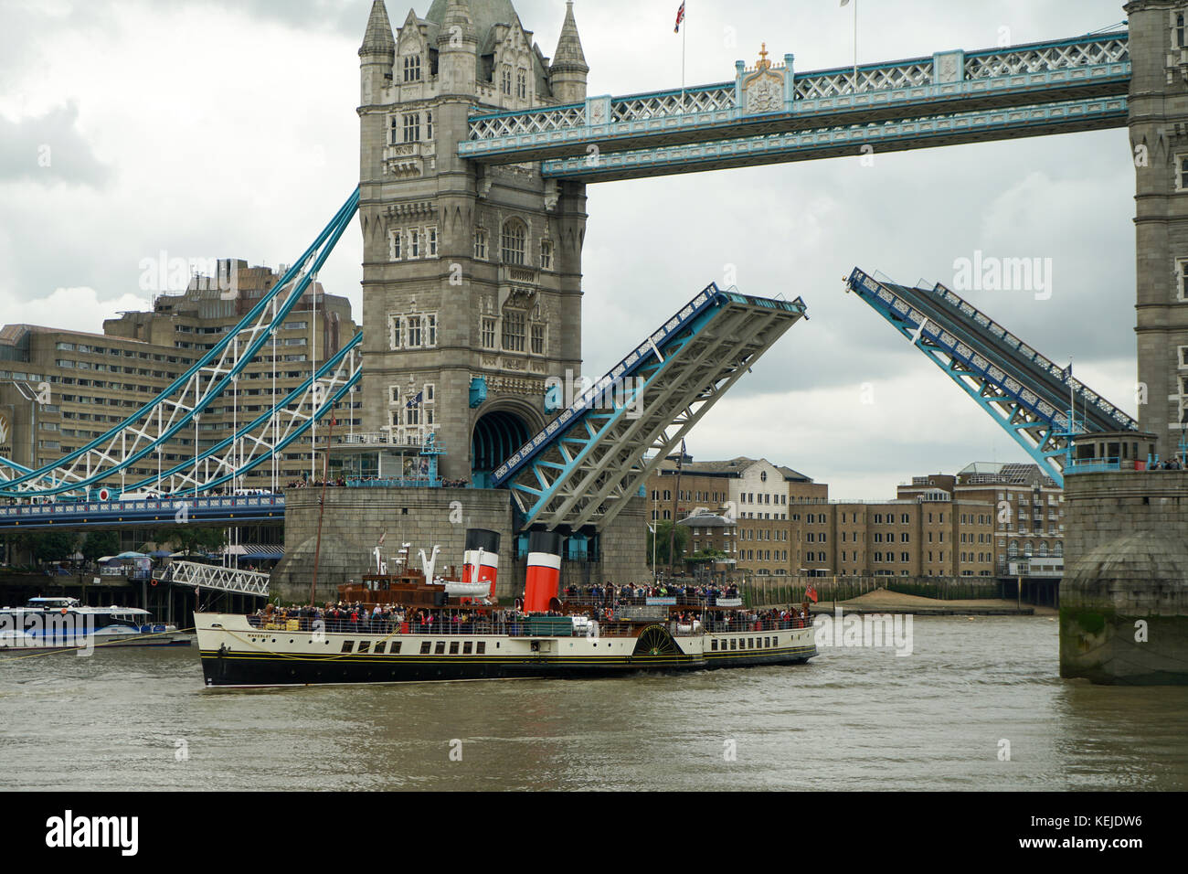 70 Years since Waverley’s Maiden Voyage Day trip from Southend Stock Photo