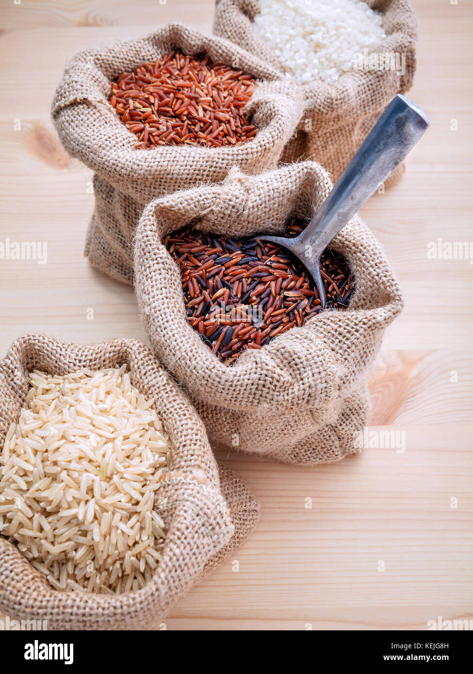 Mixed whole grain traditional thai rices best rices for healthy and