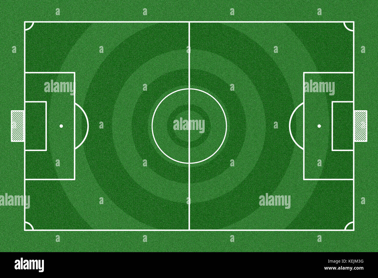 Soccer field top view Stock Photo Alamy