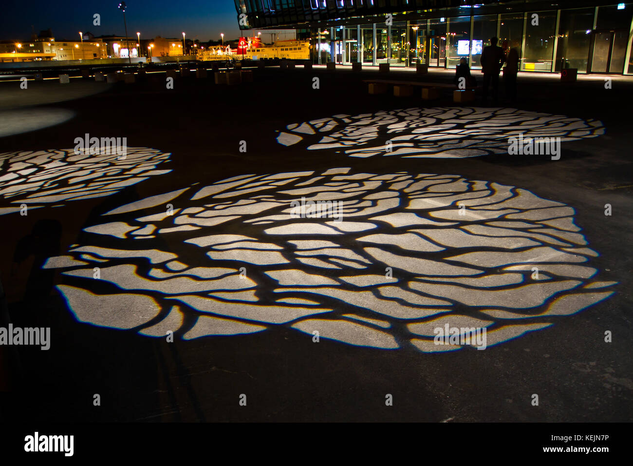 Harpa concert hall and conference center in Reykjavík, Iceland. Stock Photo