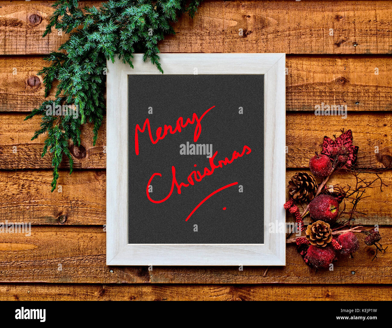 Christmas card photo Stock Photo