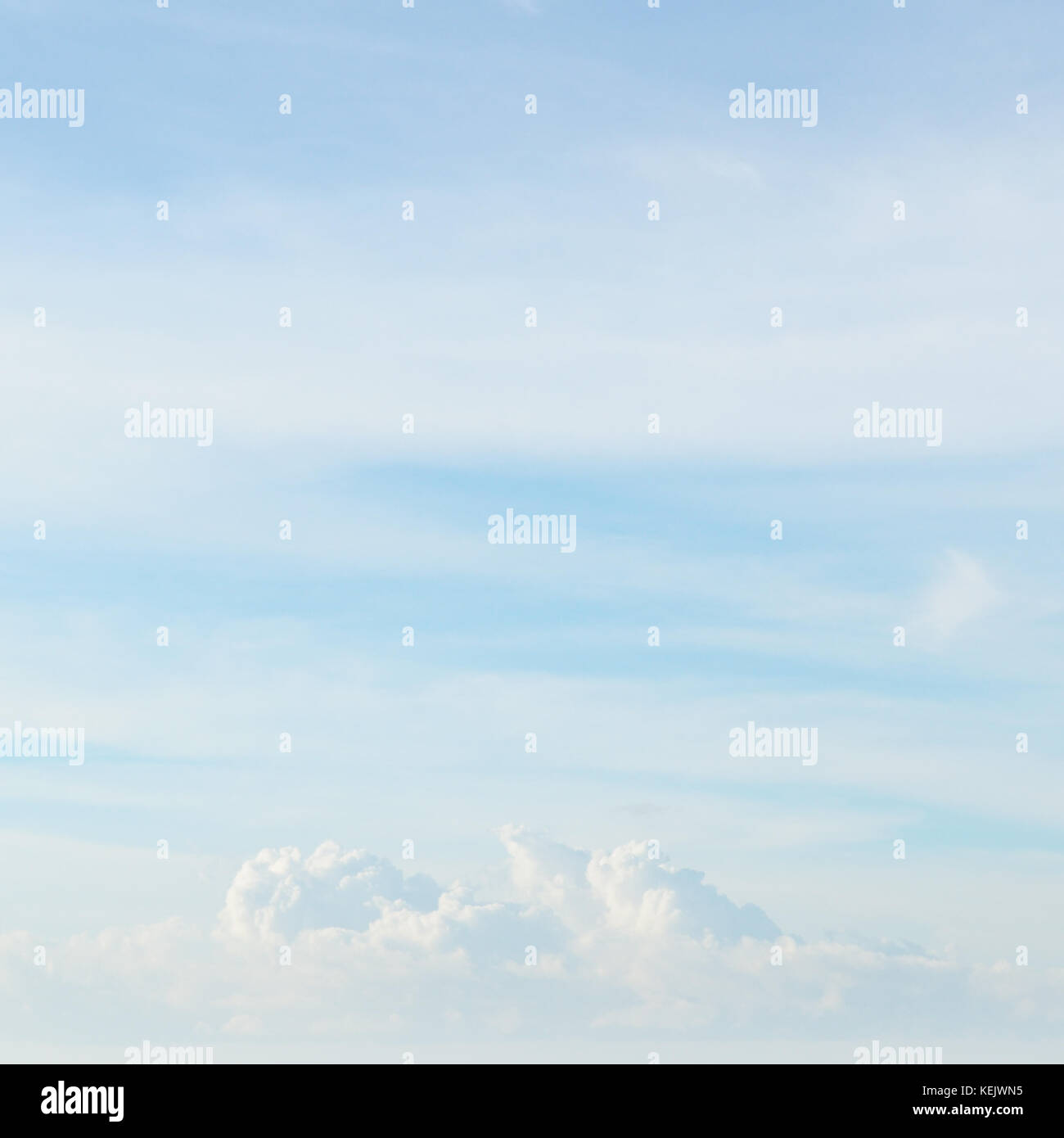 fluffy clouds in the blue sky Stock Photo - Alamy