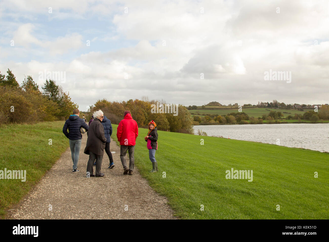 Wakefield. 21st Oct, 2017. UK Weather. Pugneys Watersports Centre and