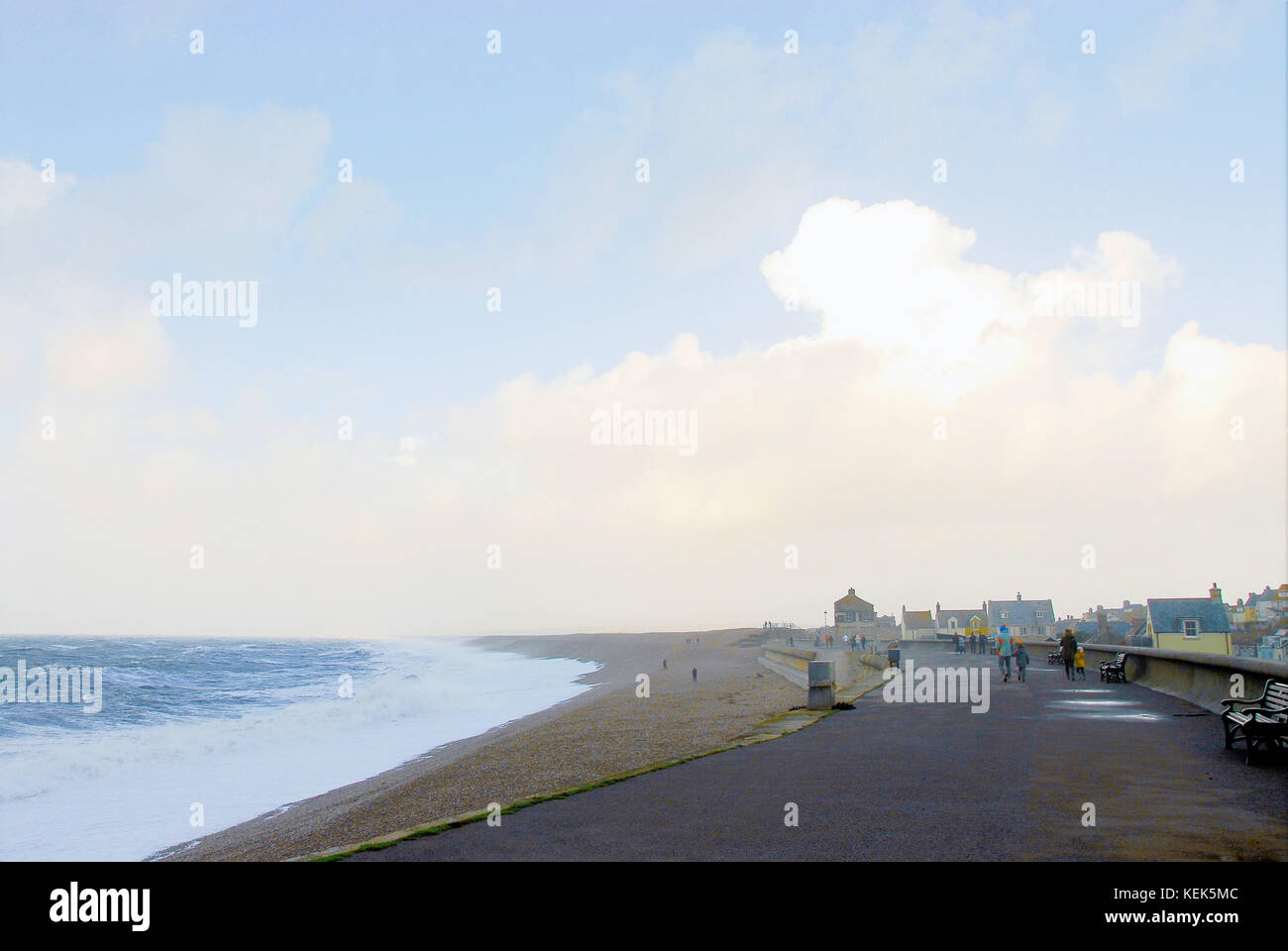 Portland, Dorset, UK. 21st Oct, 2017. UK Weather. Storm 'Brian' batters