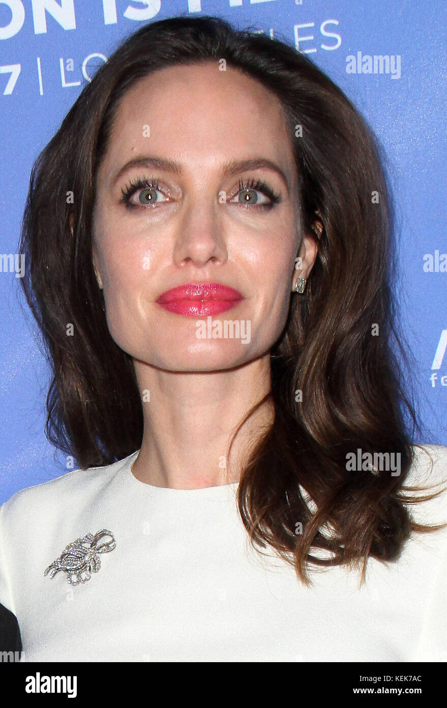Hollywood, CA, USA. 20th Oct, 2017. 20 October 2017 - Hollywood, California - Angelina Jolie. ''The Breadwinner'' U.S. Premiere held at the TCL Chinese 6 Theatre in Hollywood. Photo Credit: AdMedia Credit: AdMedia/ZUMA Wire/Alamy Live News Stock Photo