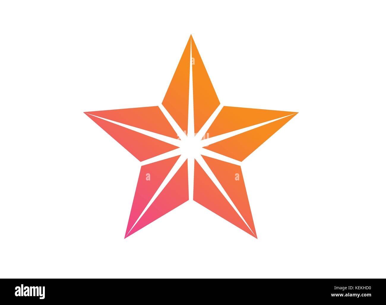 Vector gradient review star hi-res stock photography and images - Alamy