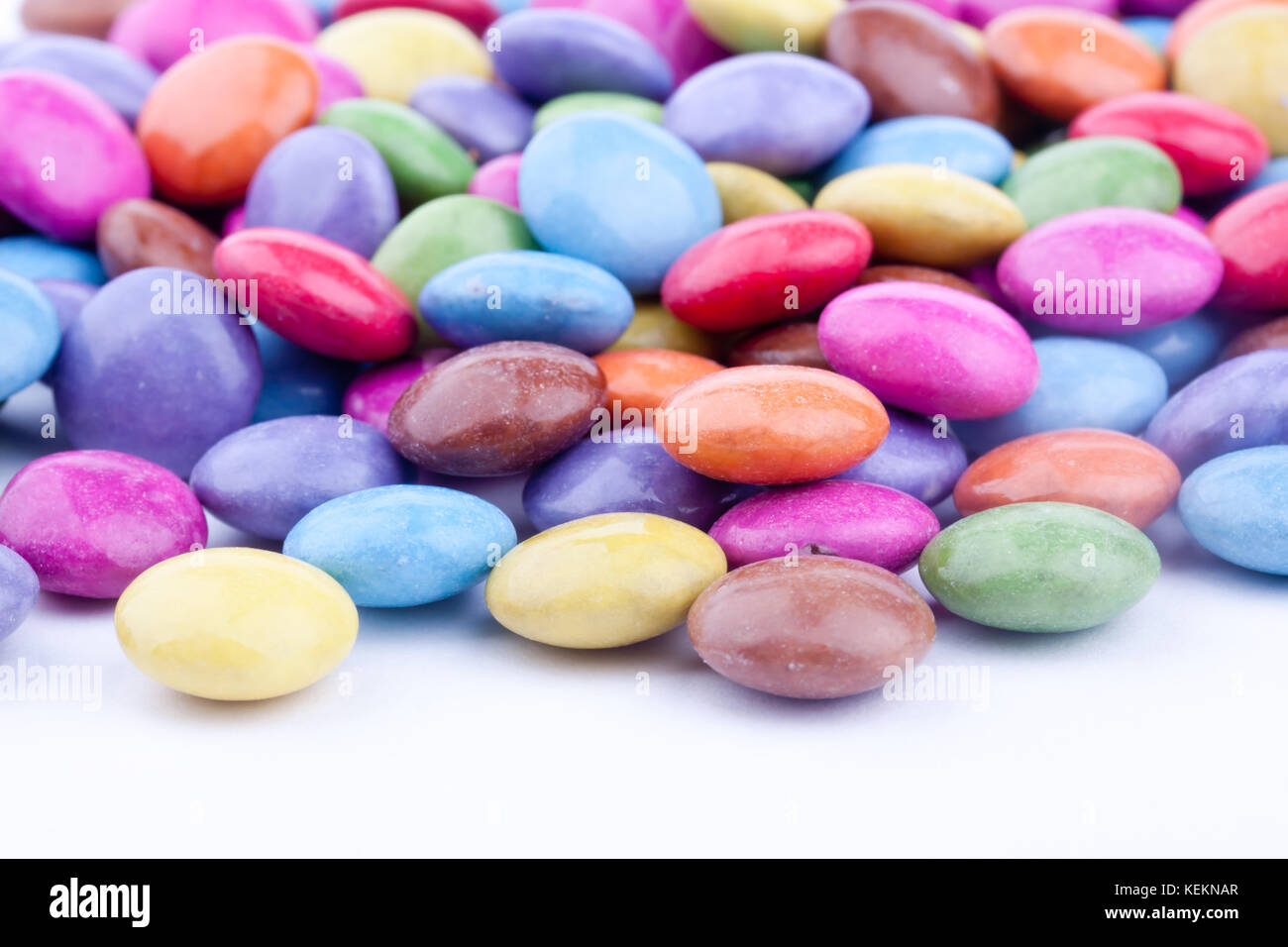 sugar coated chocolate candy Stock Photo Alamy