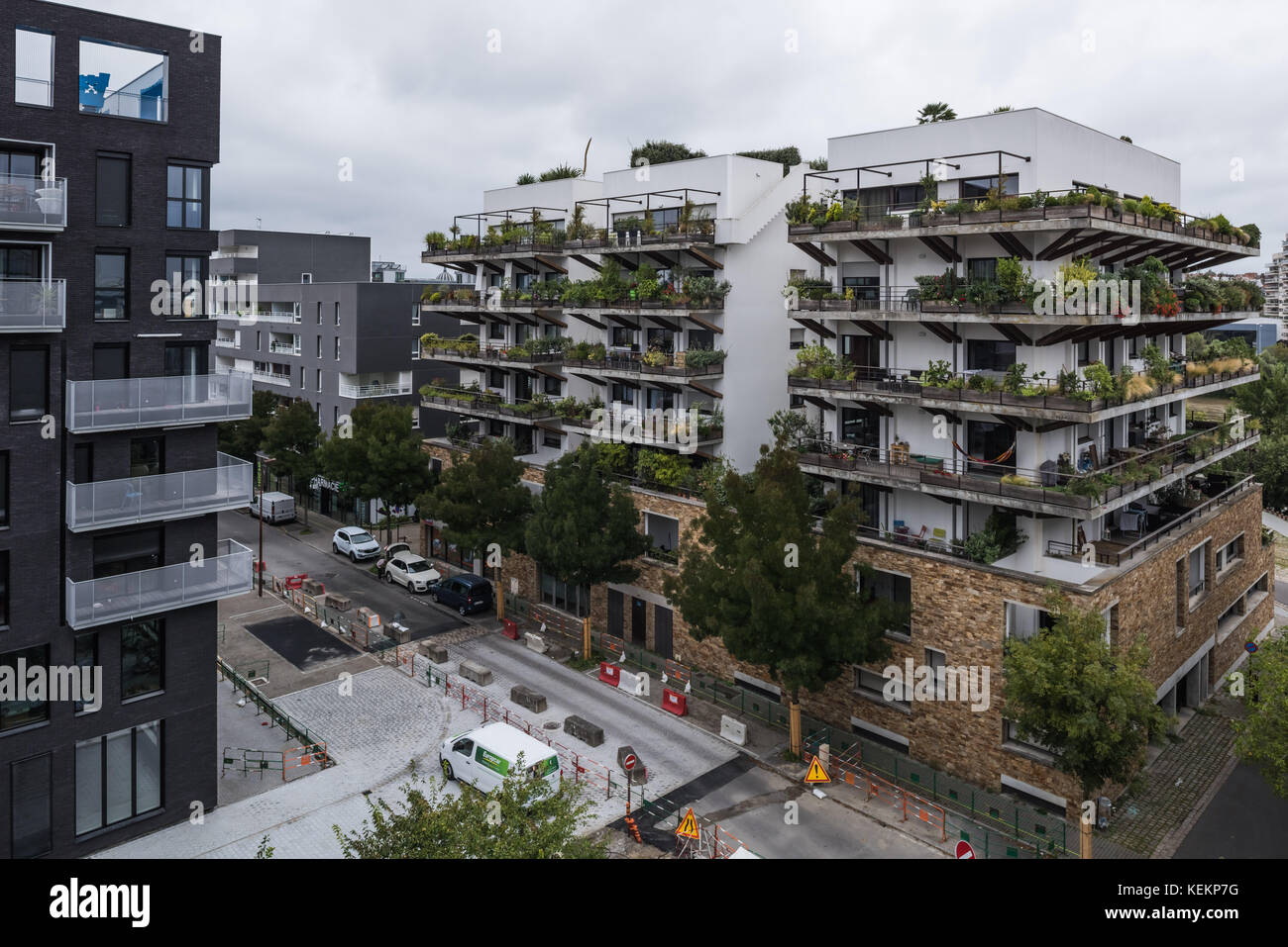 Nantes, L’Ile de Nantes, Rue La Noue Bras de Fer Stock Photo Alamy
