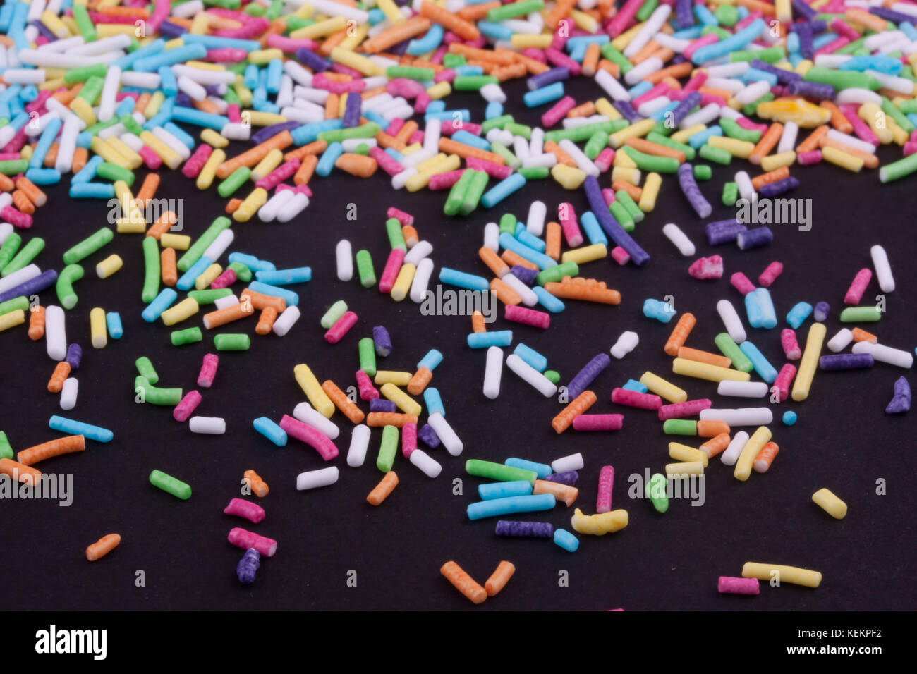 Sugar sprinkles Stock Photo Alamy