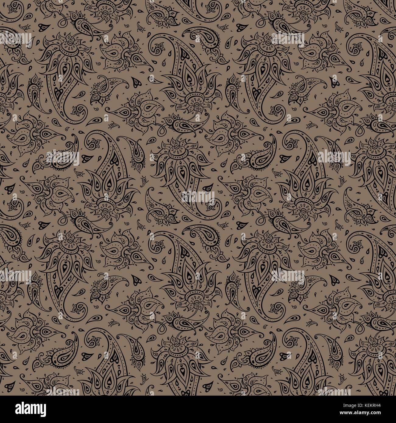 Paisley Beautiful seamless background Stock Vector Image & Art - Alamy