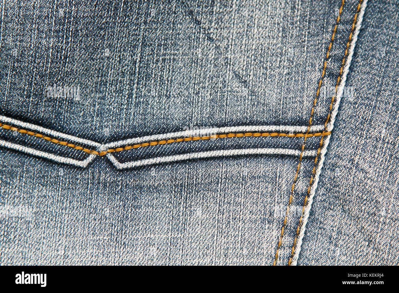 Closeup of a jeans back pocket, textile background Stock Photo - Alamy