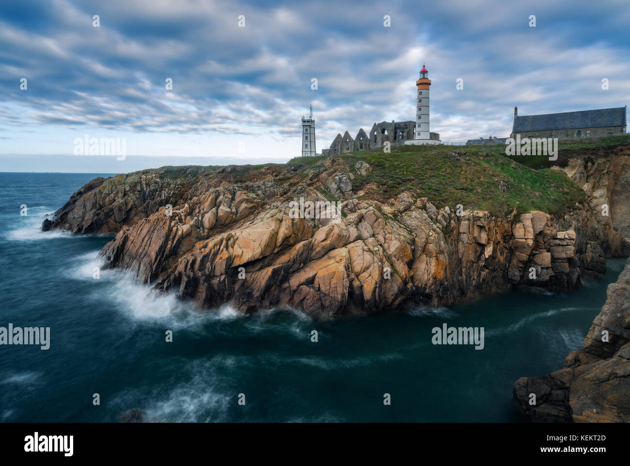Phare de St. Mathieu Stock Photo - Alamy