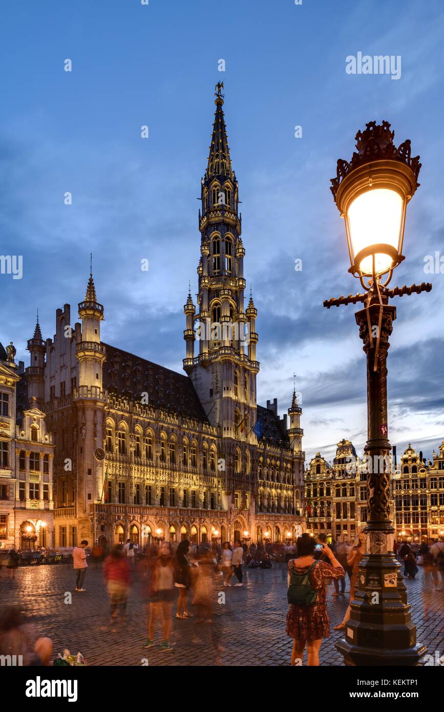 Brüssel, Grand Place, Grote Markt, Rathaus Brussels, Grand Place