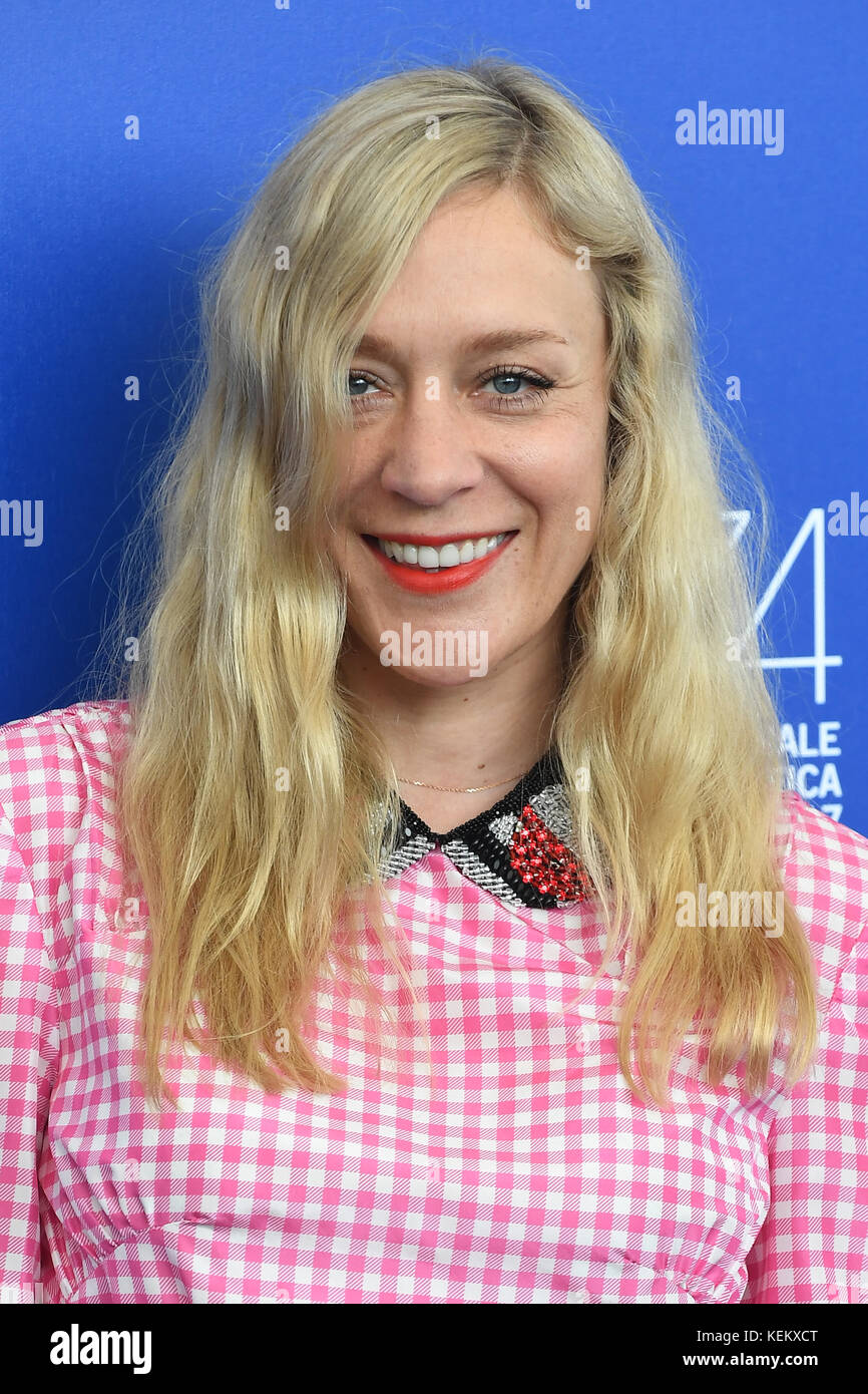 Chloe Sevigny attends the photocall for Lean On Pete during the 74th Venice Film Festival in Venice, Italy. 1st September 2017 © Paul Treadway Stock Photo