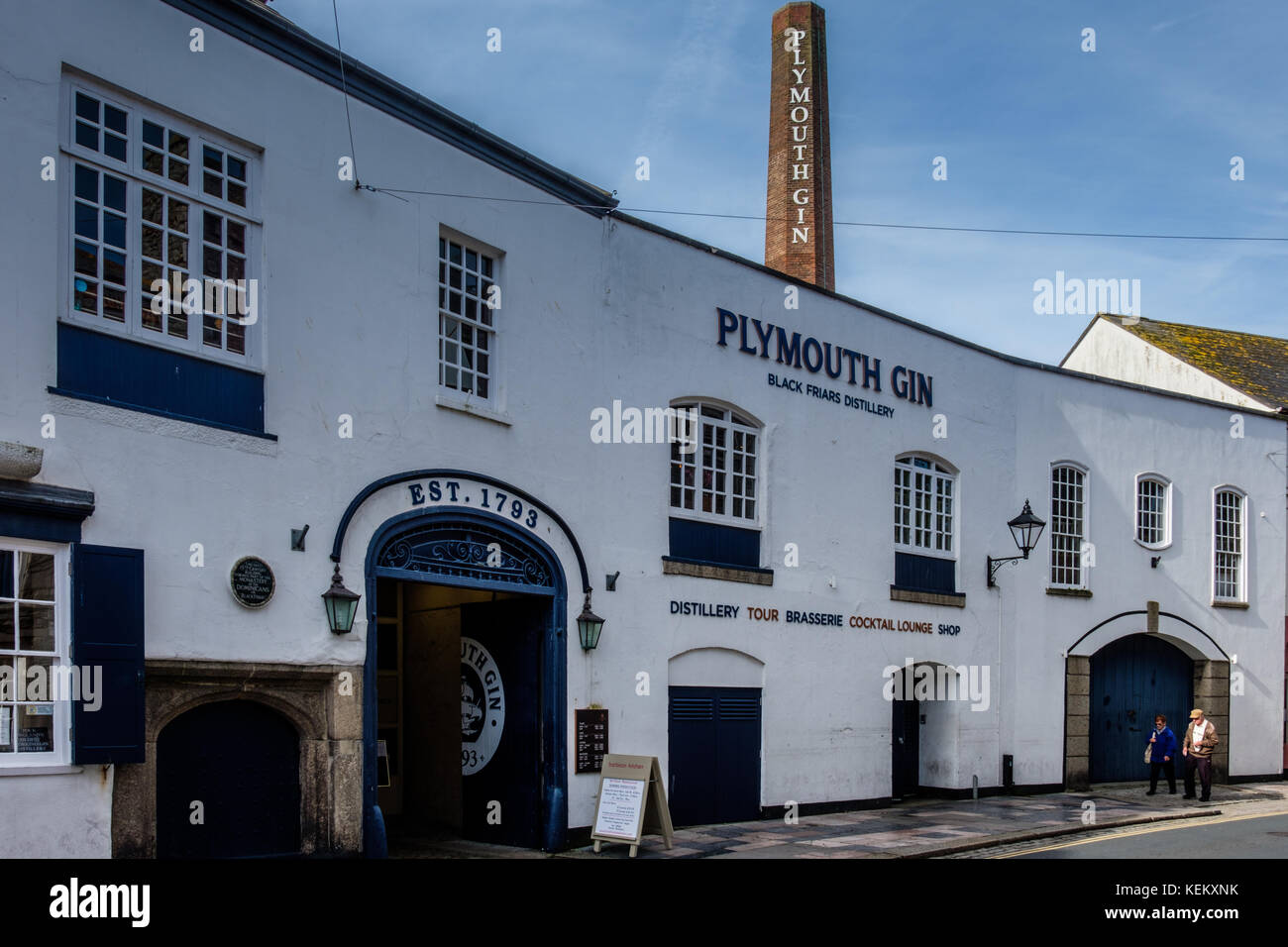 Plymouth Gin Distillery, The Barbican, Plymouth, Devon, England, UK