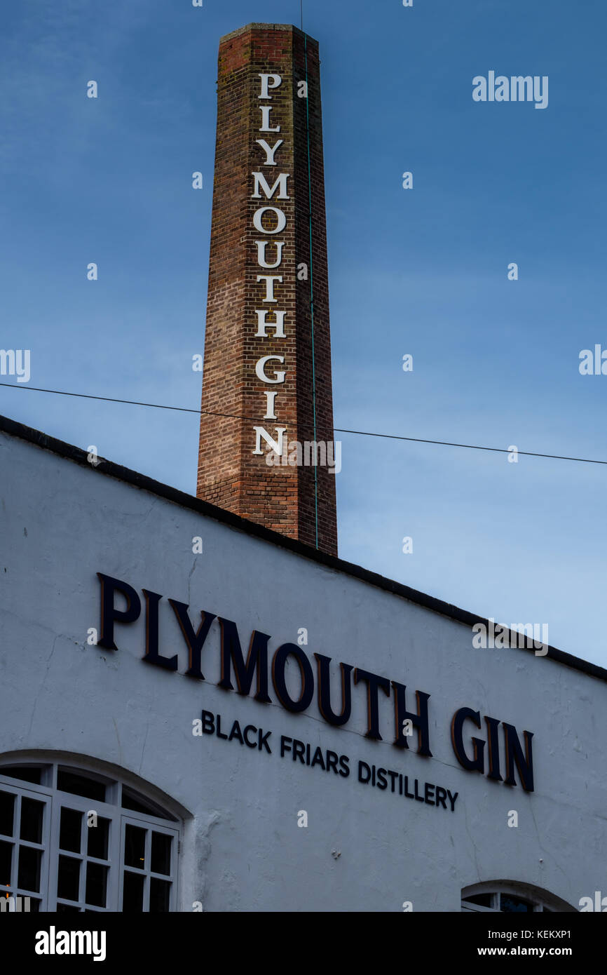 Plymouth Gin Distillery, The Barbican, Plymouth, Devon, England, UK