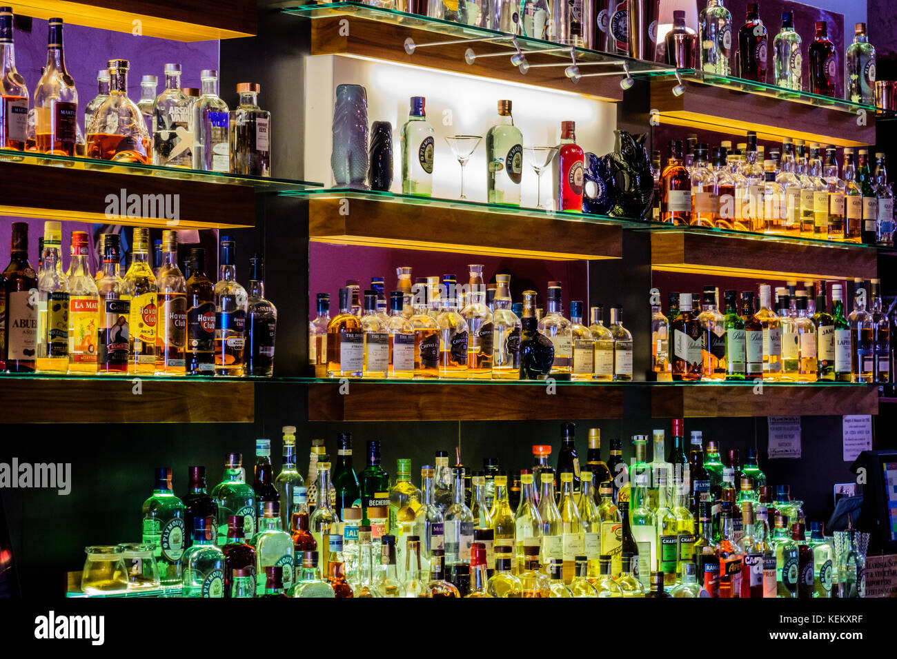 The Gin Bar of the Plymouth Gin Distillery, the Barbican, Plymouth