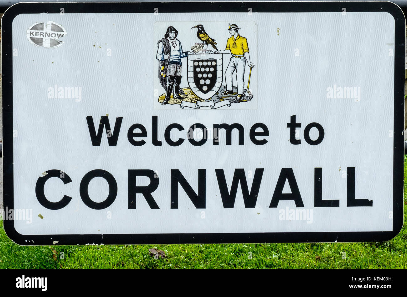 To Cornwall Sign High Resolution Stock Photography and Images