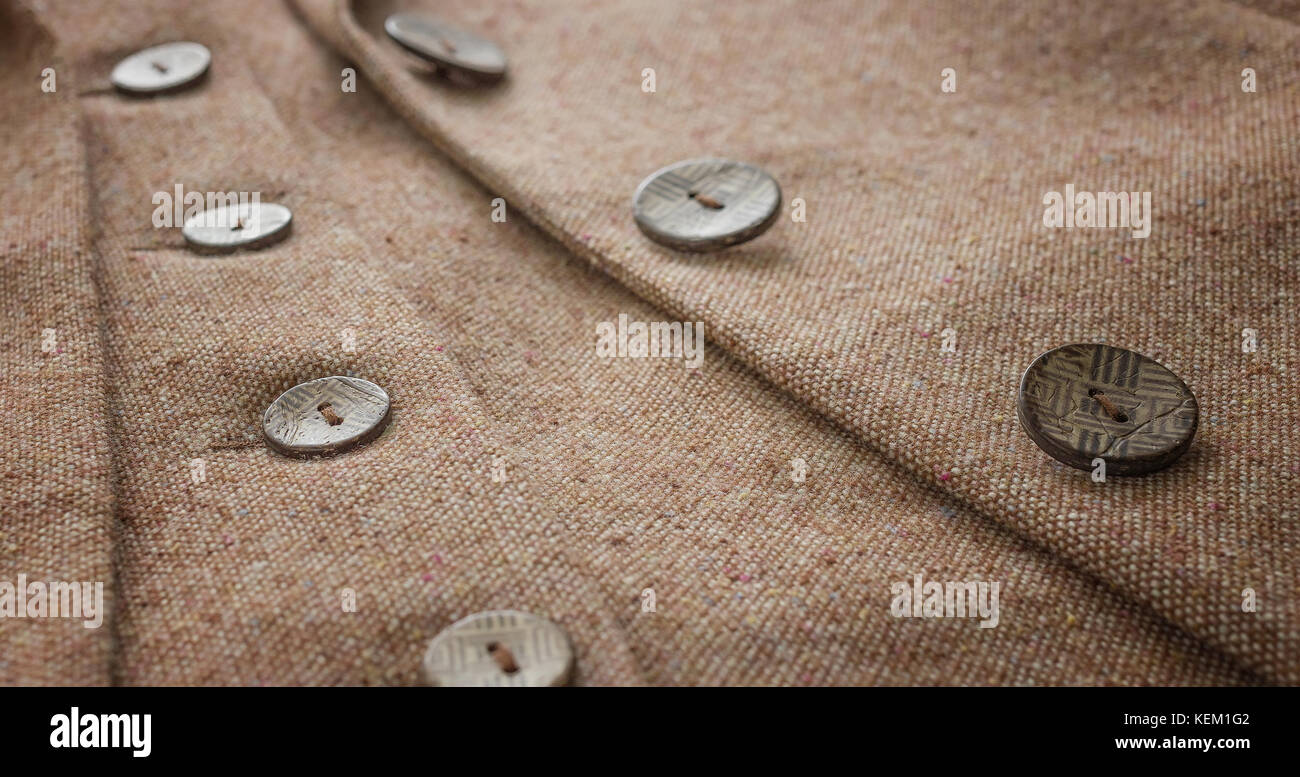Suit jacket button details Stock Photo - Alamy