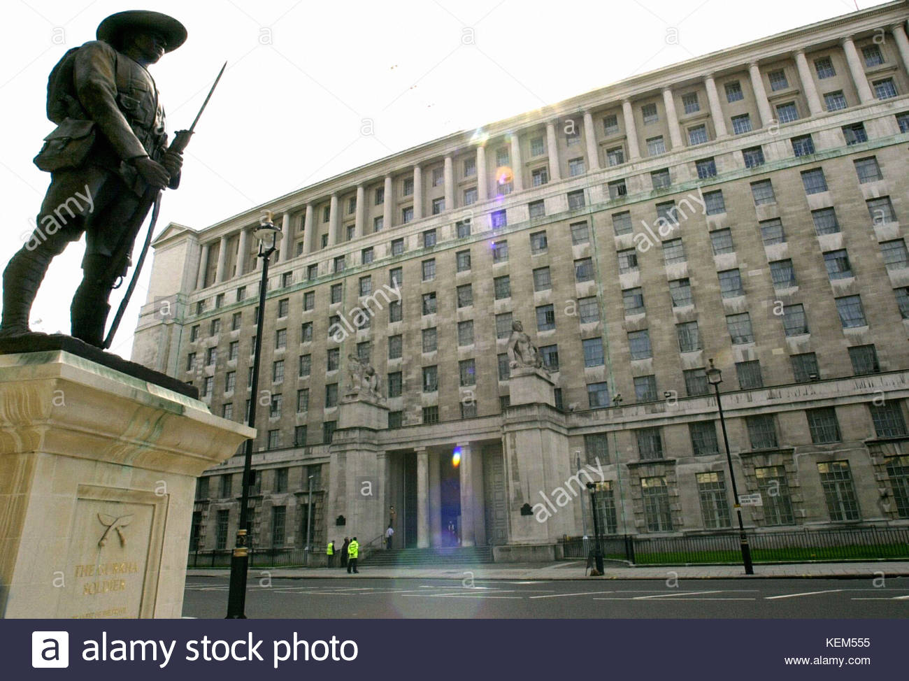 The Ministry Of Defences Main Building In Londons Whitehall High