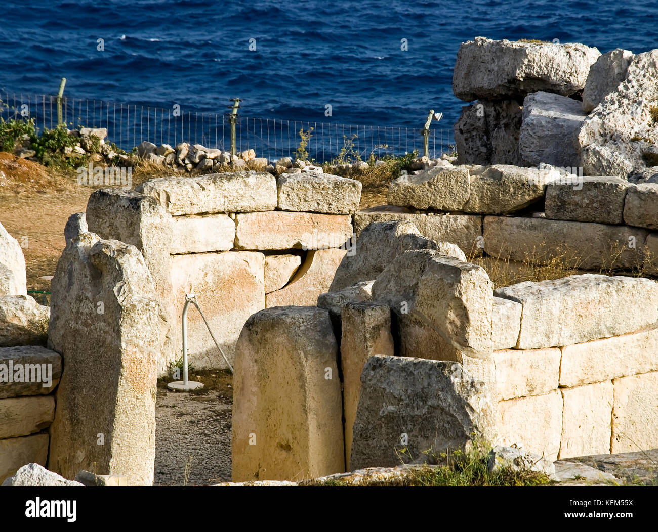 Mnajdra is the sister temple of Hagar Qim the oldest freestanding
