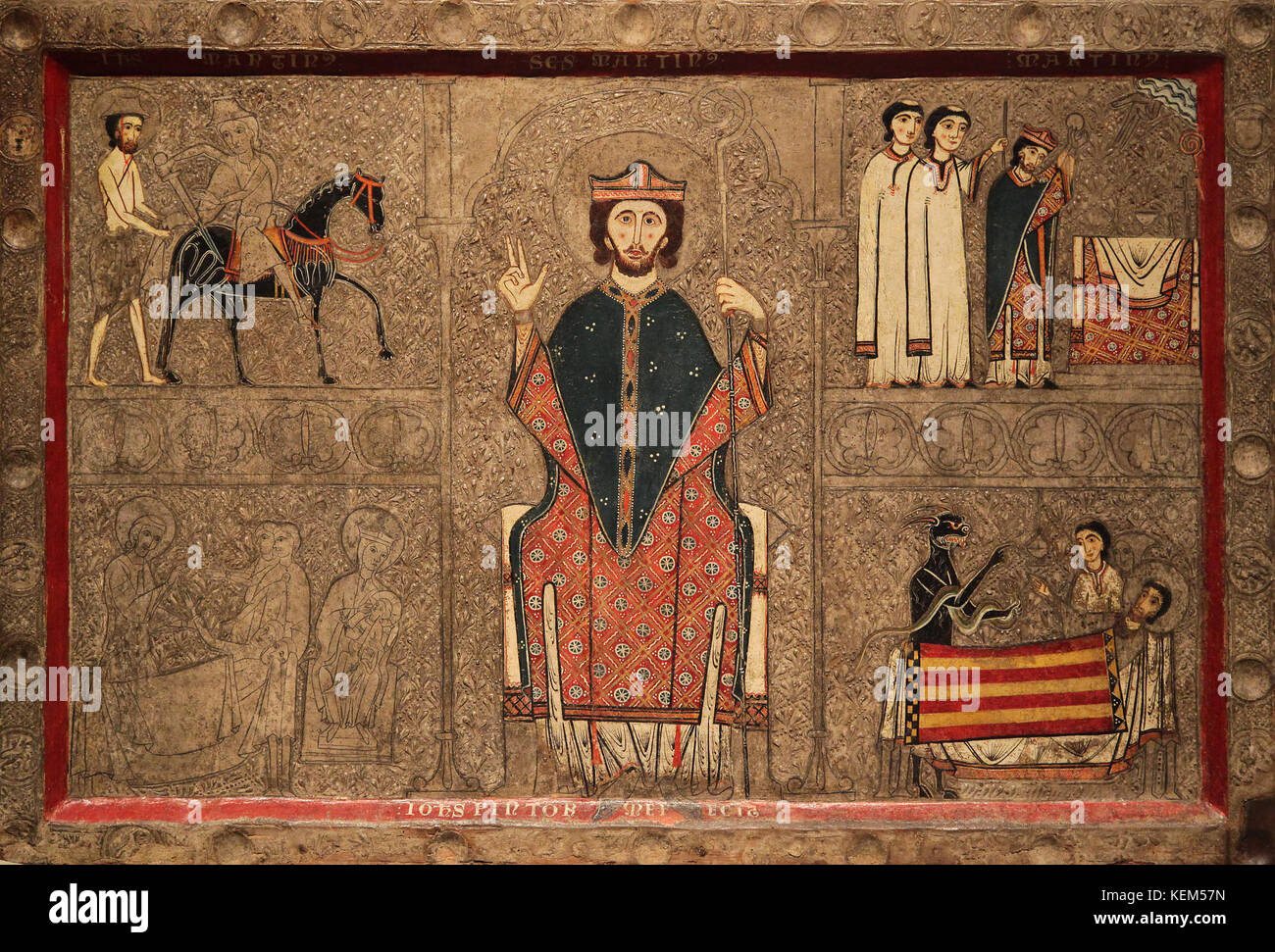 Altar frontal from Gia Stock Photo