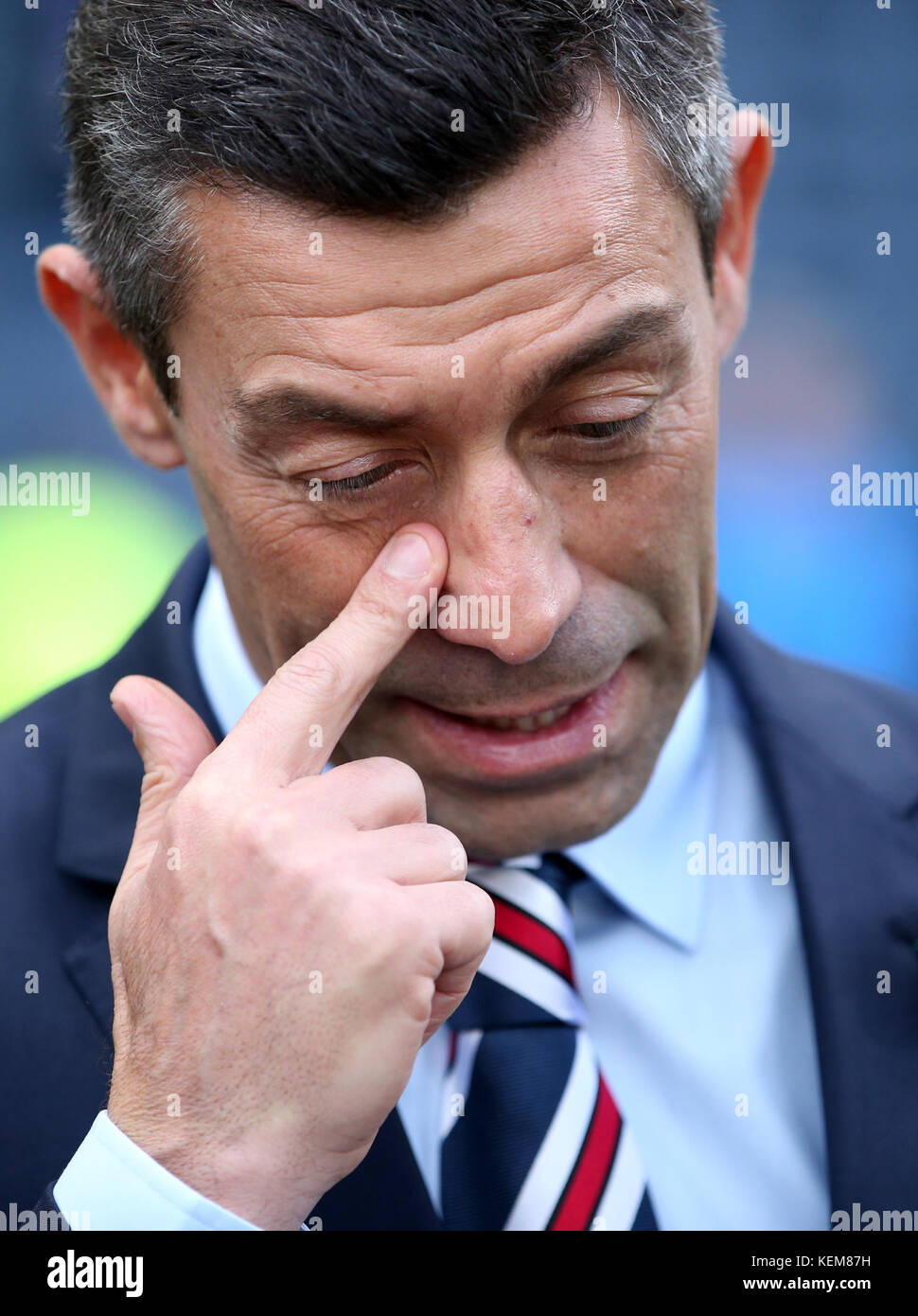 Rangers manager Pedro Caixinha before the Betfred Cup, semifinal match