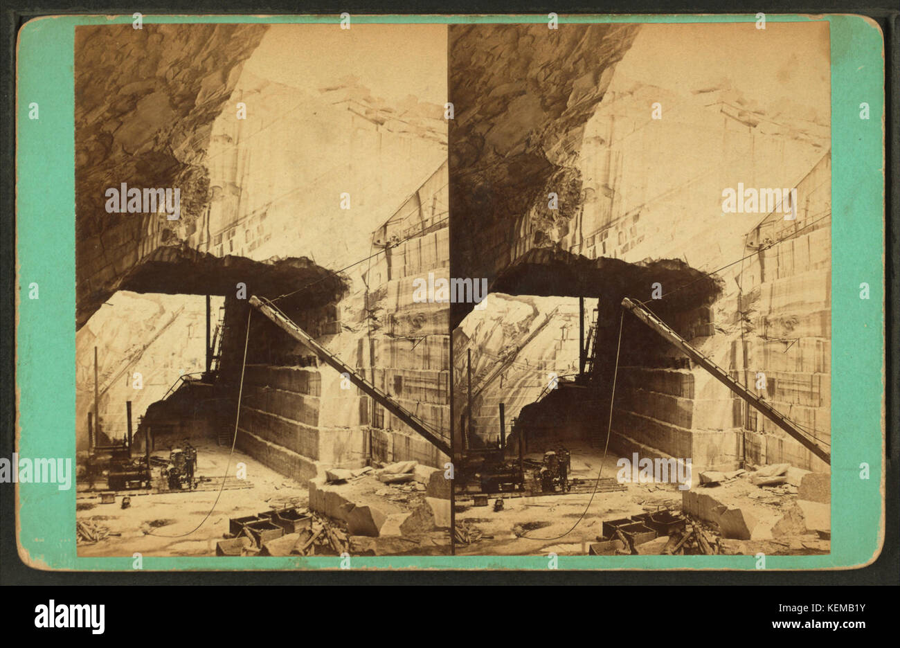 Vermont Marble Co.'s quarries, West Rutland, Vt, by Nichols, C. W