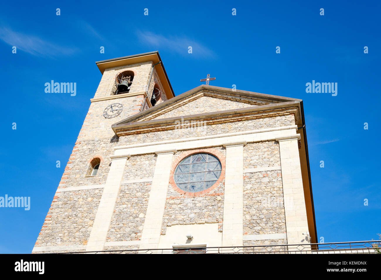 Church Of Stella Maris, Tellaro, Gulf of La Spezia, Liguria, Italy Stock Photo