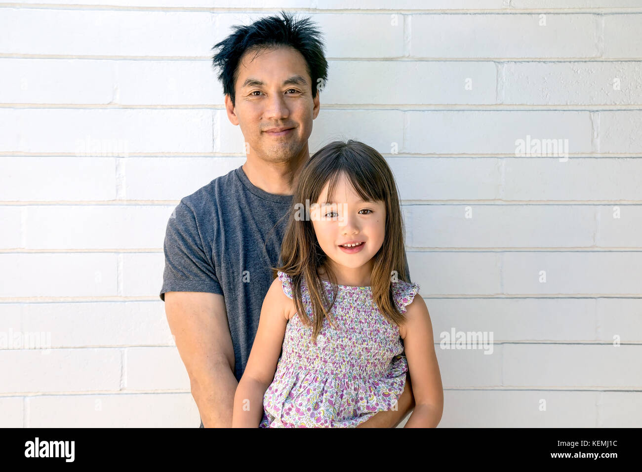 Japanese father daughter hires stock photography and images Alamy