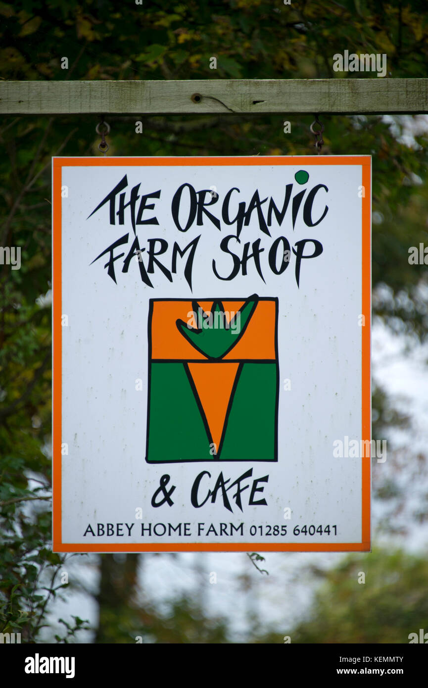 The Organic Farm Shop at Abbey House Farm, Cirencester, Gloucestershire