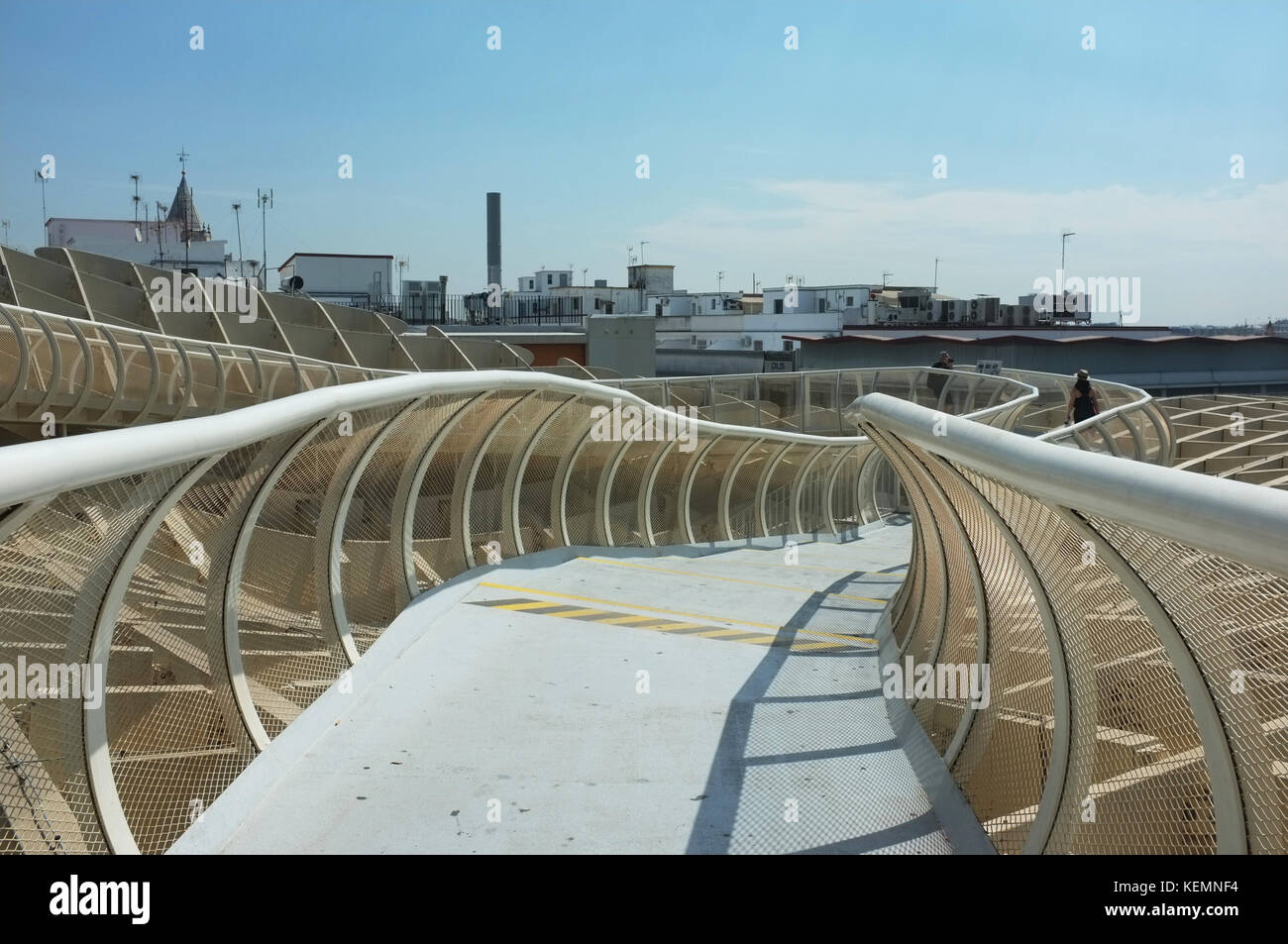 Metropol Parasol (Las Setas de la Encarnación - Incarnation's mushrooms) by Jurgen Mayer, Seville/Sevilla, Andalucia, Spain, September 2017 Stock Photo
