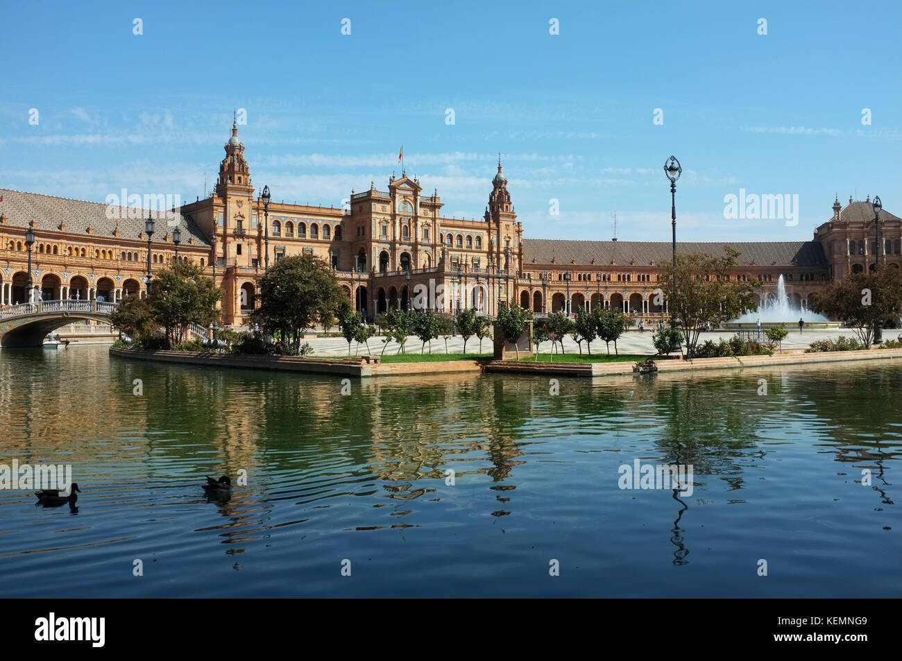 Plaza de España (completed 1928), Seville/Sevilla, Andalucia, Spain ...