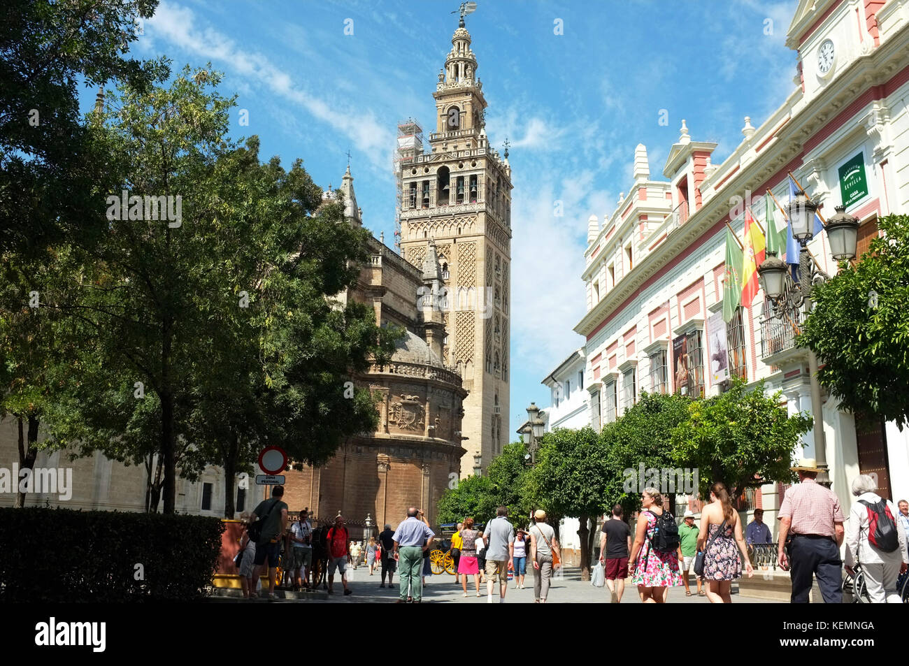 Cathedral of Saint Mary of the See, Seville/Sevilla, Andalucia, Spain ...
