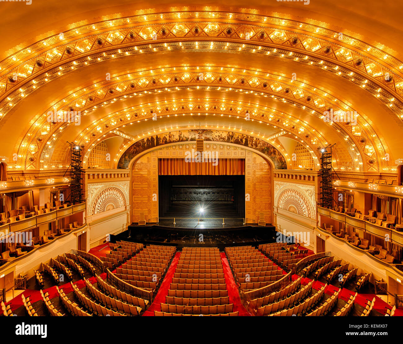 Auditorium theatre of roosevelt hi-res stock photography and images - Alamy