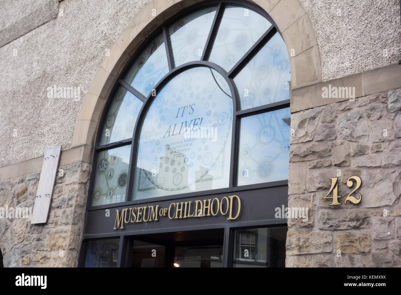 Museum of Childhood, High Street, Edinburgh, Scotland, UK Stock Photo